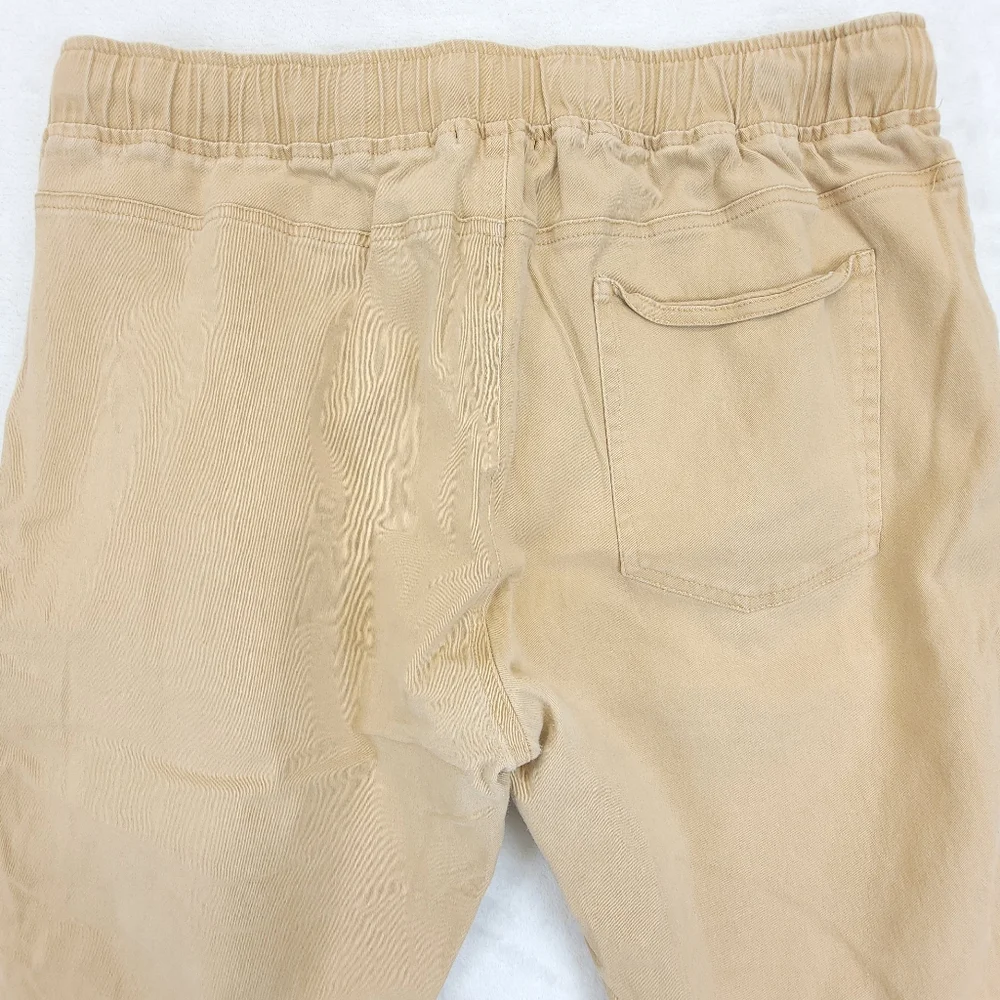 American Stitch Men’s Size XL Tan Beige Elastic Outerwear Joggers